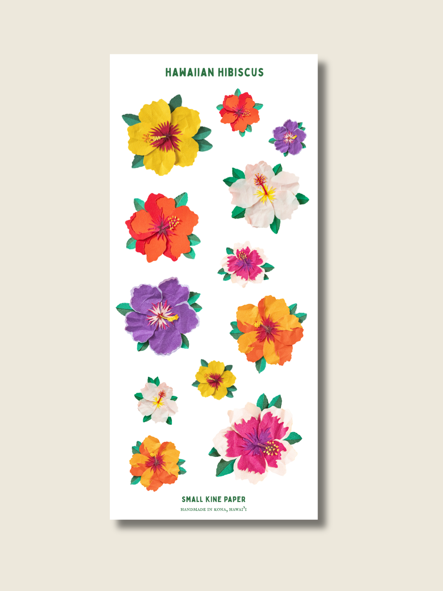 Hibiscus Sticker Sheet