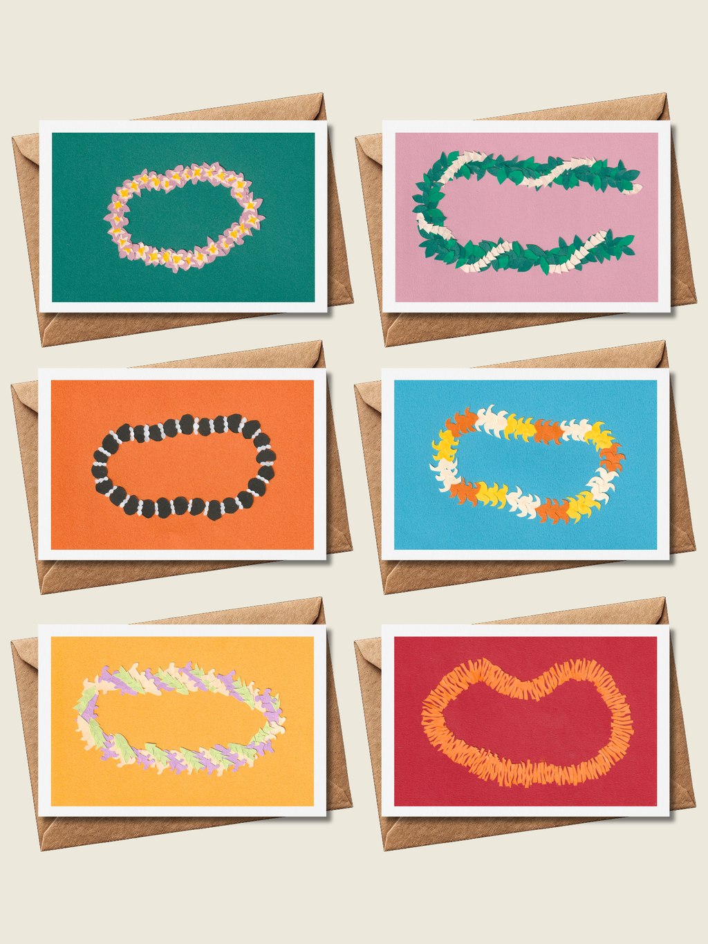 Lei - Folded Card Set