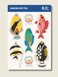 Reef Fish Vinyl Sticker Sheet