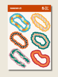 Lei Vinyl Sticker Sheet