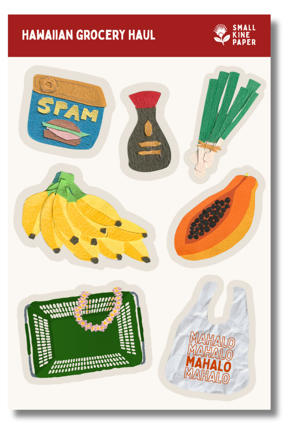 Grocery Haul Sticker Sheet