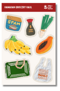Grocery Haul Sticker Sheet