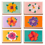 Hibiscus - Folded Card Set