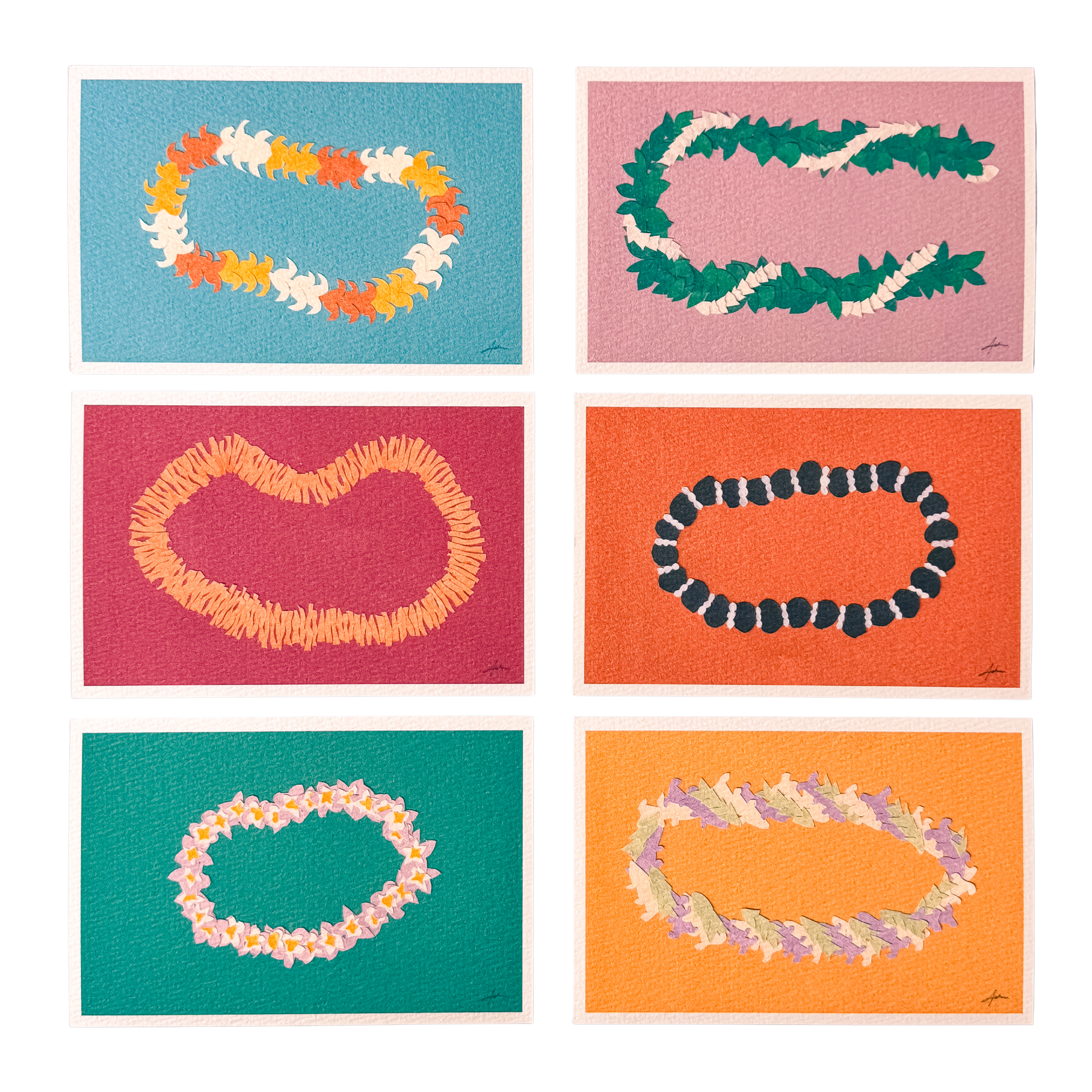Lei - Postcard Set