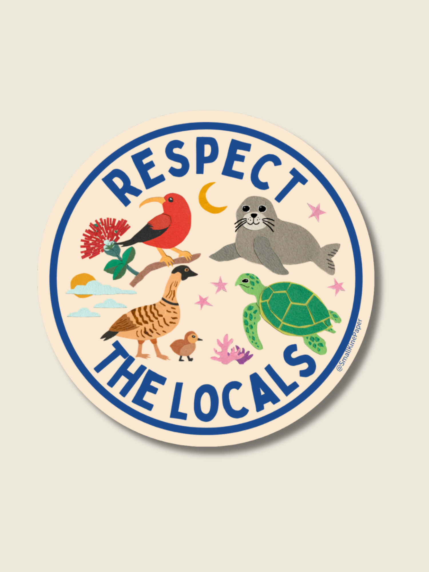 Respect the Locals Vinyl Sticker