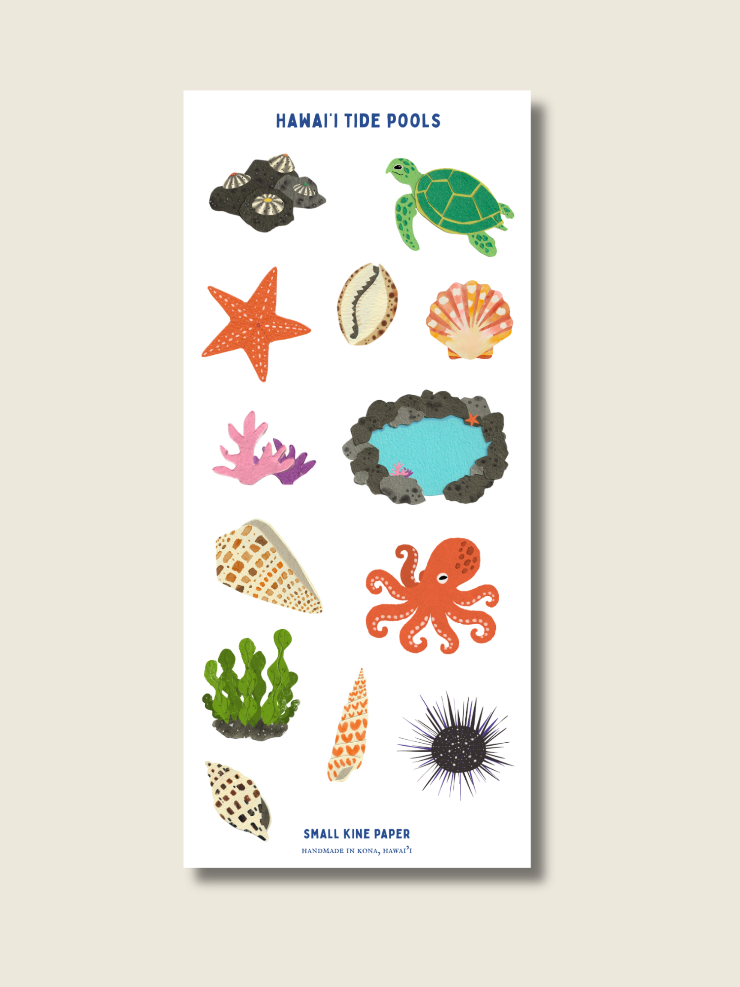 Tide Pools Sticker Sheet