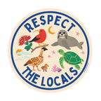 Respect the Locals Sticker