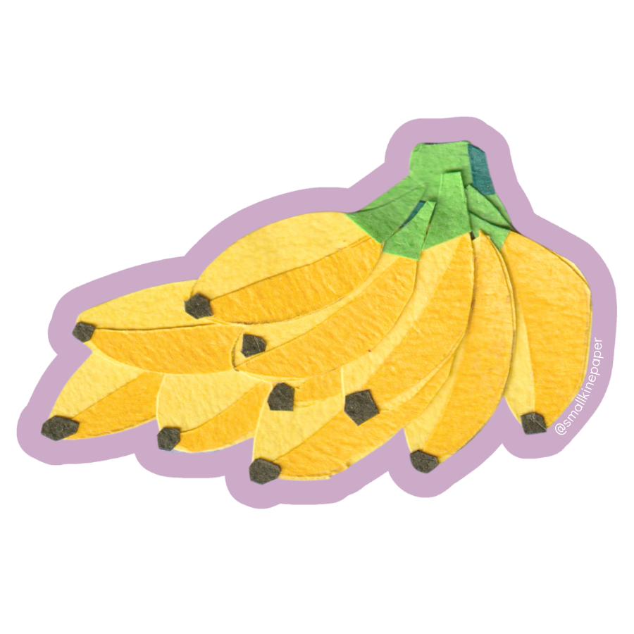 Banana Bunch Sticker