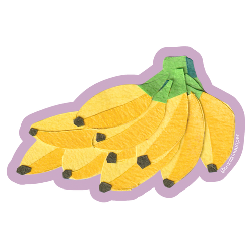Banana Bunch Sticker