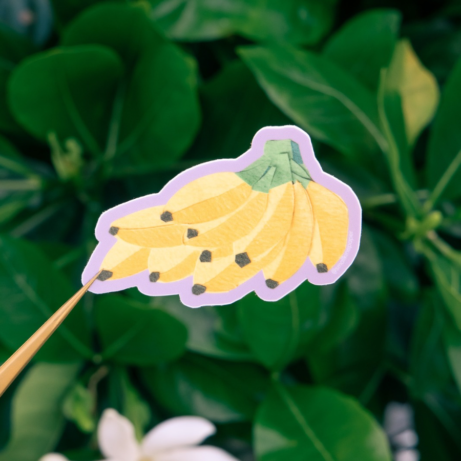 Banana Bunch Sticker
