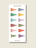 Big Island Towns Sticker Sheet