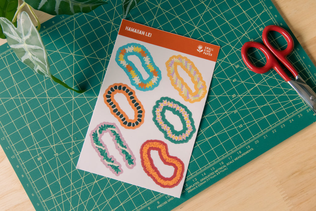 Lei Sticker Sheet