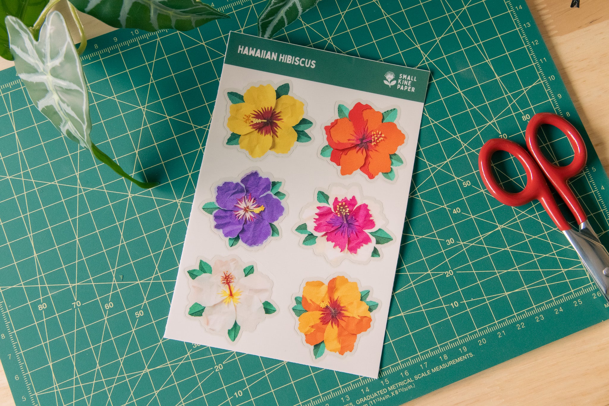 Hibiscus Sticker Sheet