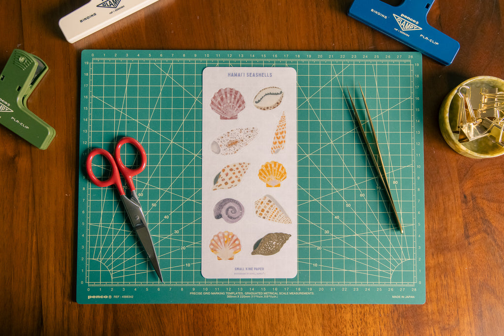 Seashells Sticker Sheet