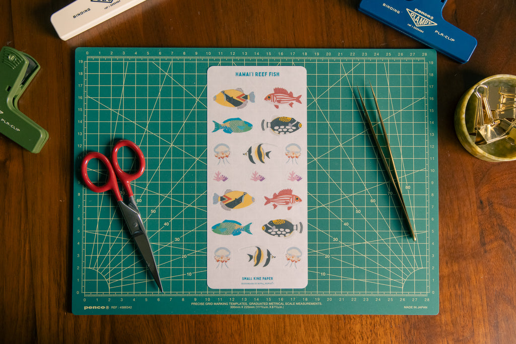 Reef Fish Sticker Sheet