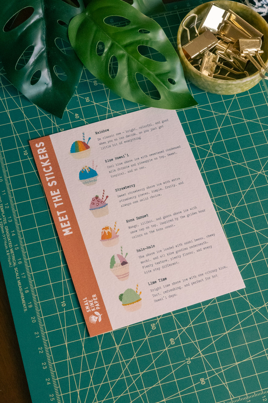Shave Ice Vinyl Sticker Pack