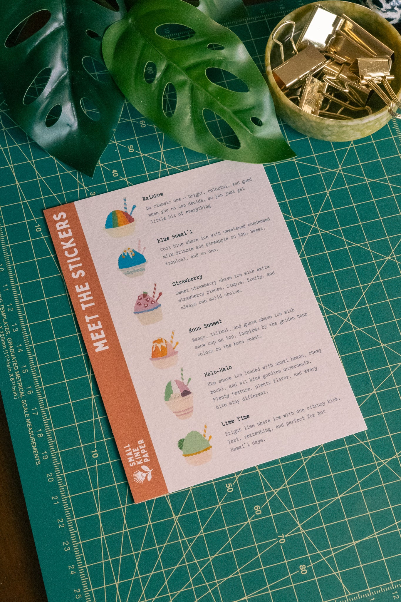 Shave Ice Vinyl Sticker Pack