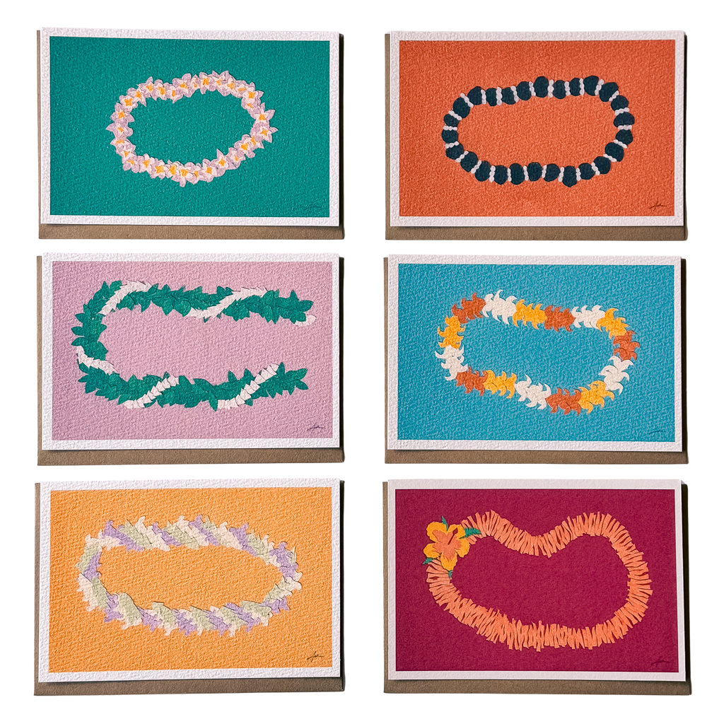 Lei - Folded Card Set