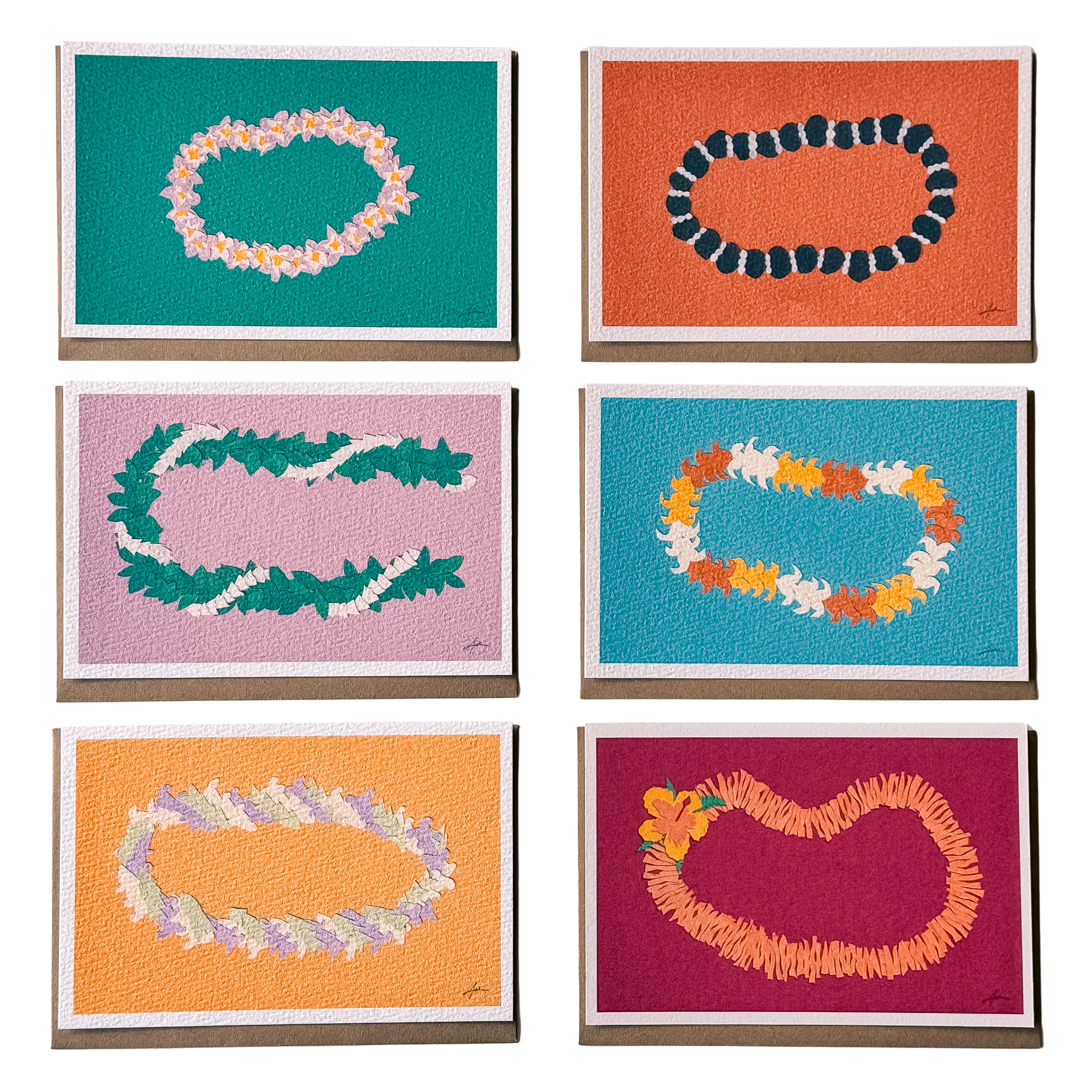 Lei - Folded Card Set